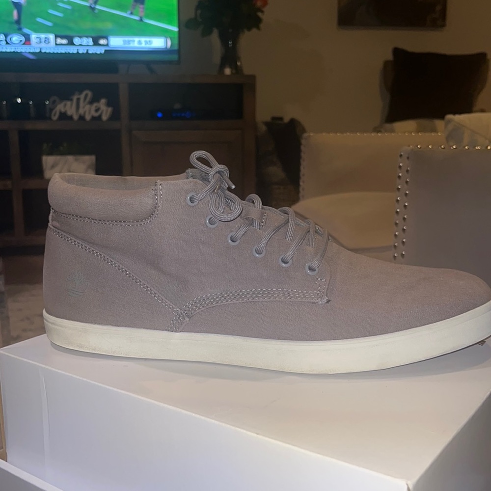 Men’s Timberland Davis Square Canvas Chukka. Size 14.